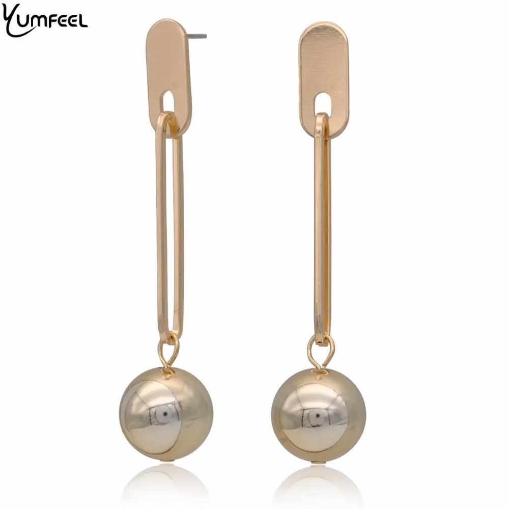Yumfeel брендовые новые модные женские серьги с шариками подарки | Украшения и