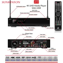 Egreat A10 3D 4K Ultra HD Media Player Hi3798CV200 2G 16G AC WiFi Gigabit LAN HDR10