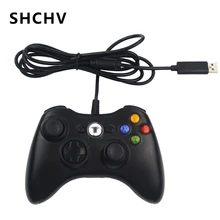 Shchv USB проводной джойстик игрового контроллера для microsoft игровой системы ПК для Windows 7/8 для Raspberry Pi не для Xbox