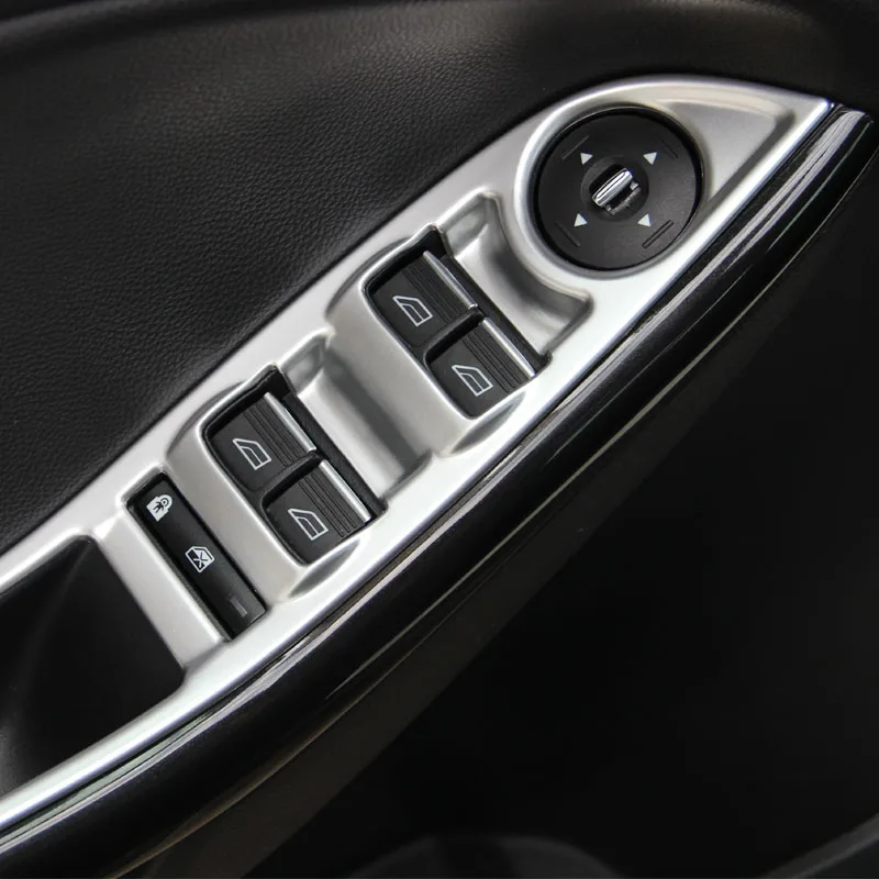Высокое качество ABS внутренняя отделка блёстки приборная панель для Ford Focus 2015 2016