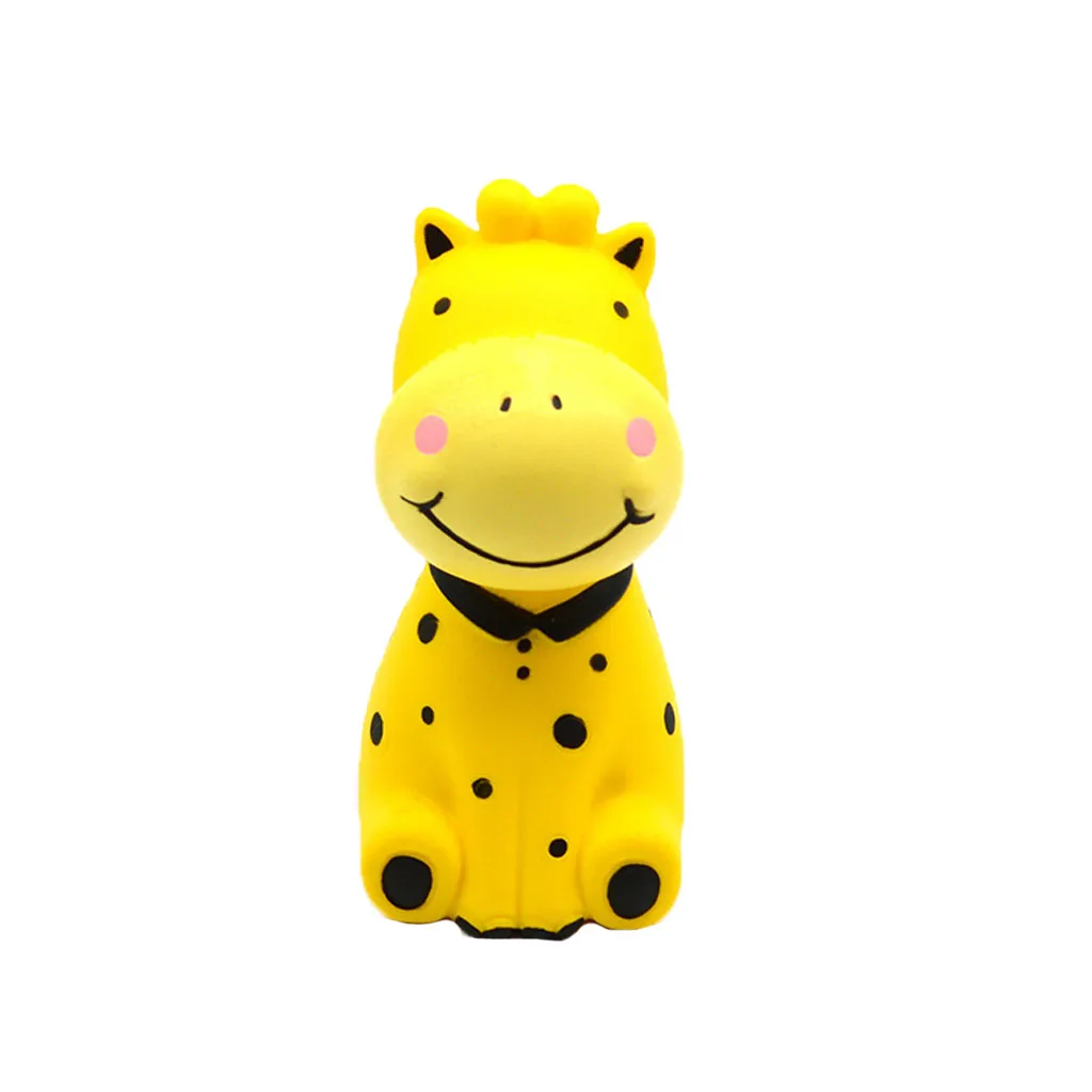 Изысканный Забавный Жираф супер медленное нарастающее при сжатии давление снятие стресса игрушка 7,12