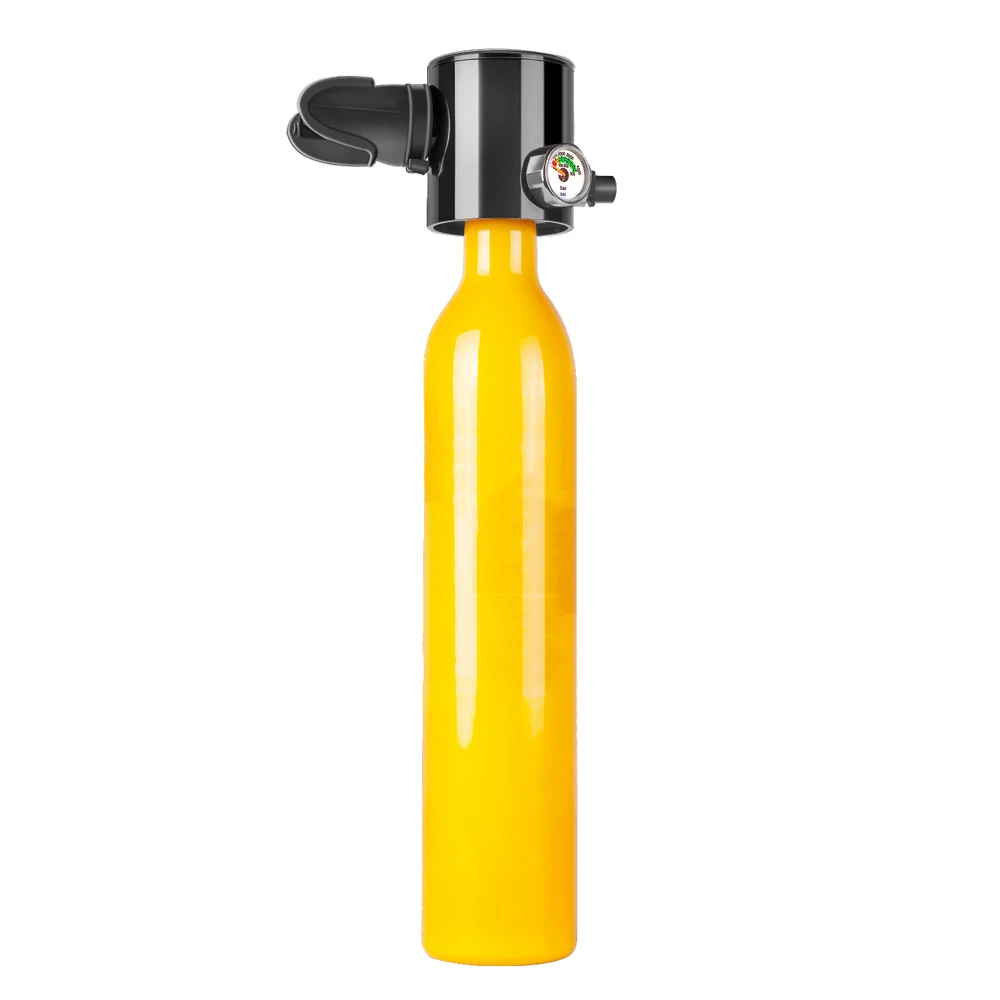 

0.5L Scuba Diving Oxygen Tank Cylinder Mini Breathing Oxygen Bottle Tank Teaching Underwater Respirator Swimming Equipment