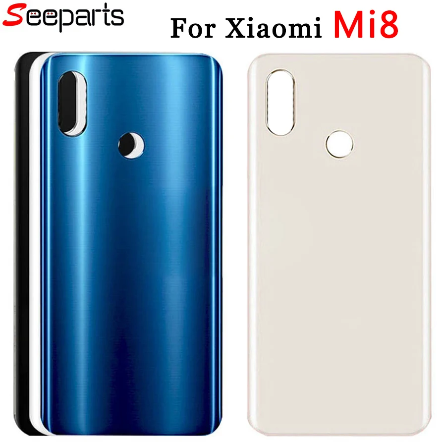 

Original New Xiaomi Mi 8 Battery Cover Mi8 Explorer Back Glass Panel For Xiaomi Mi8 SE Battery Cover 8SE Rear Door Case Mi8 Lite