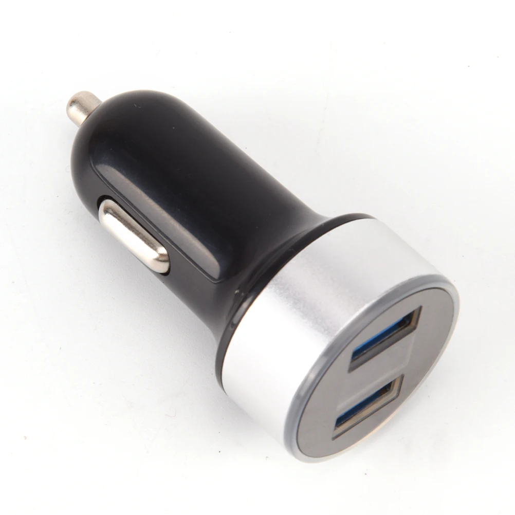 3.1A 5V двойное USB Автомобильное зарядное устройство светодиодный дисплей Быстрая