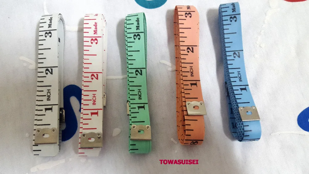 150cm*1CM 60Inch 1.5M cmFrench rulerBody Measuring Ruler Sewing Tailor Tape Measure Soft Flat for juki pfaff janome singer jack