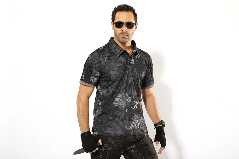 secagem rápida caminhadas caça pesca camo t camisa das mulheres