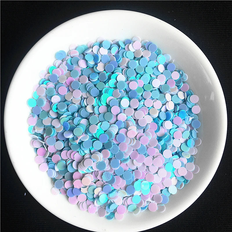 

Mixed Blue White 5000pcs/Lot 3mm Round Dot Shape Loose Sequins Paillettes Nail Beauty,Lady manicure,wedding decoration confetti