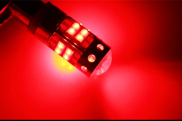2 шт. блестящие красные 10-CRE 'E XB-D H21W BAY9s 64136 120 градуса светодиодный лампы для автомобилей стояночного света, стоп-сигналы, Задние огни