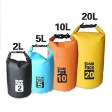 3L 5L 10L Водонепроницаемая сухая Сумка водонепроницаемая сумка для хранения плавательных принадлежностей мешок рафтинг Каякинг Кемпинг плавающий парусный Каноэ