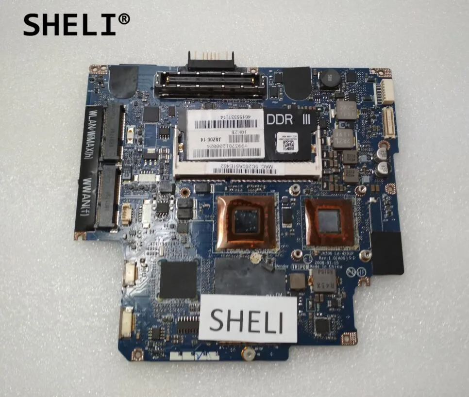 

SHELI LA-4291P CN-0X247R 0X247R X247R For DELL E4200 Motherboard with SU9600 cpu