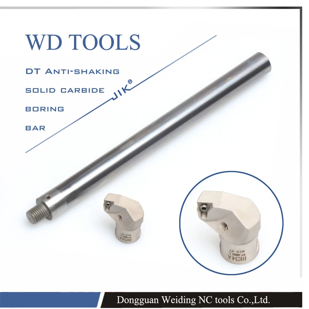 

14mm M6 carbide boring bar ST14-W6-160 Tungsten Carbide Small Diameter Modular Boring Bar Type ST EC collet boring bar