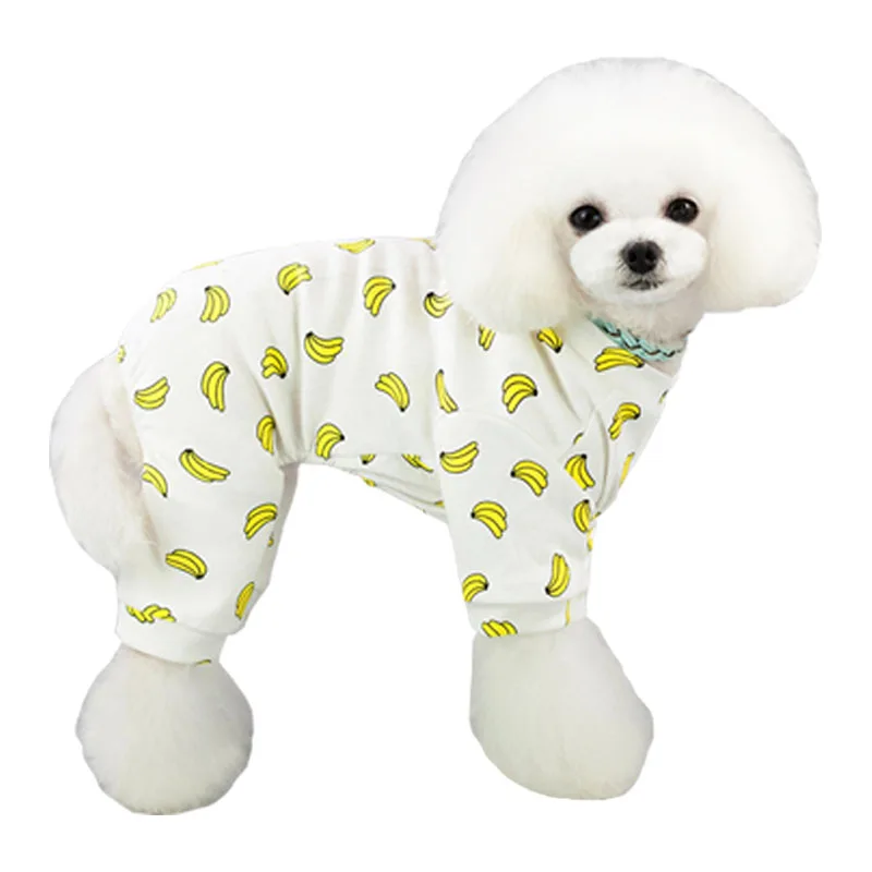 

Cotton Dog Clothes Print Pet Jumpsuit High Quality Dog Coat Chihuahua Clothes For Small Medium Dogs Costume Spring Pet Clothing