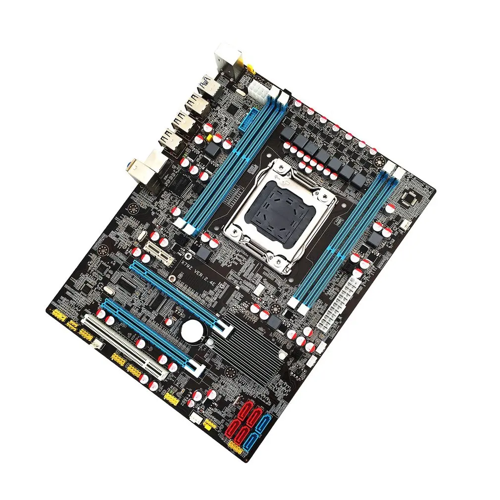 

X79 Motherboard LGA2011 REG ECC C2 DDR3 4 Channels Mainboard Support E5-2670 I7 Six And Eight Core CPU Memory 16G USB3.0