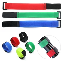 1/3PC Reusable Fish Hook Loop Fastener Belt Fishing Rod Tie Battery Strap Bandage Camping Equipment Outdoor Accessories Randomly