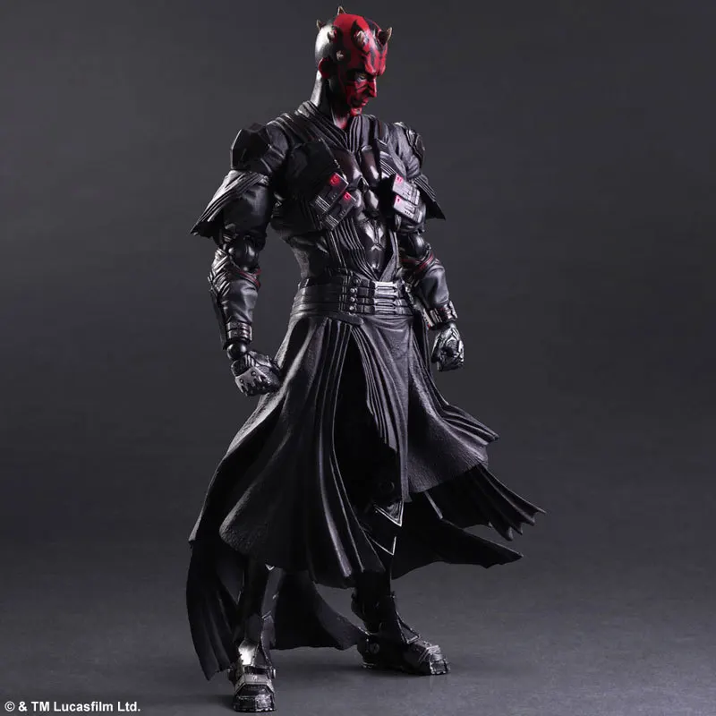 Play Arts Star Wars KAI Darth Maul фигурка Коллекционная модель игрушки 25 см