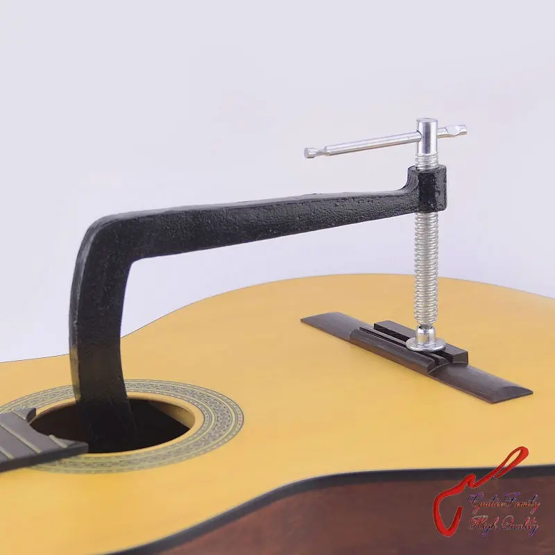Cast Steel Deep Throat Clamp For Classical Guitar Bridge in Guitar