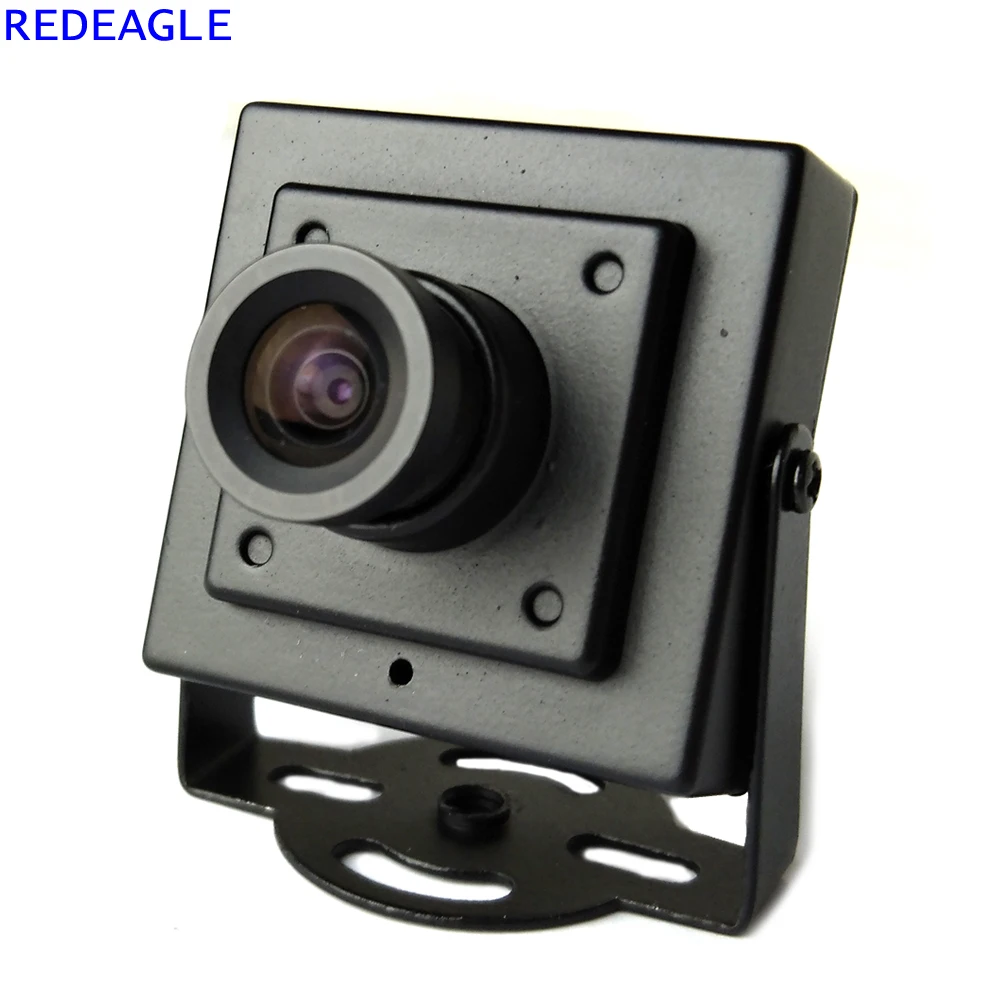 Камера видеонаблюдения REDEAGLE 700TVL CMOS проводной мини бокс с металлическим корпусом