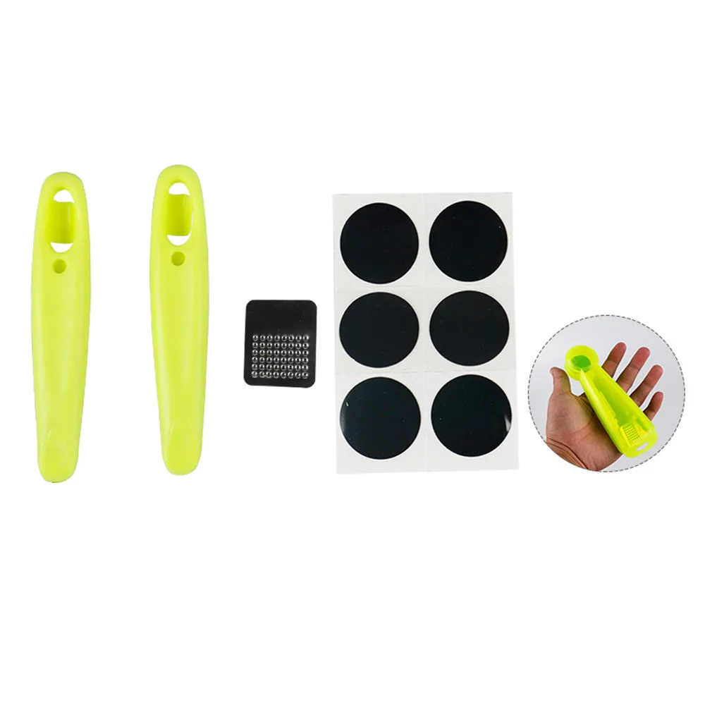 

Multi tool 9Pcs Tire Crowbar Bike Tyre Stick Opener Tire Patch Kit Repair bike tools durable bisiklet Bicycle Accessories 80g