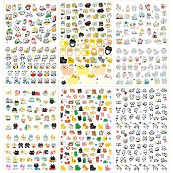 

1 Pcs Hot Cute Cat Panda Rabbit Bear PVC Sticker Diy Planner Decorative Sticker Scrapbooking Diary Kawaii Stationery