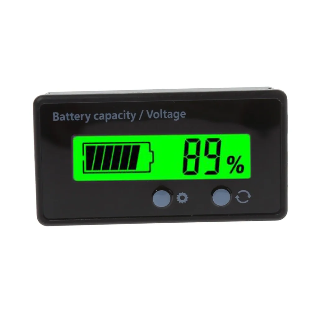 

8-70V LCD Acid Lead Lithium Battery Capacity Indicator Voltmeter Voltage Battery Testers Tools-831F