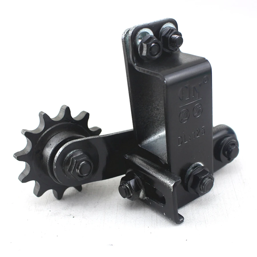 

Motorcycle Steel Gearwheel Automatic Chain Tensioner Anti-skid Chain Guide chain Bolt On Roller Chain Adjuster Square Fork