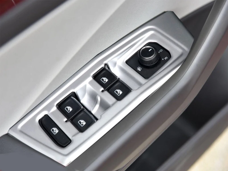 4PCS-Interior-ABS-Window-Control-Panel-Glass-Lift-Switch-Frame-Cover-Trim-For-VW-Volkswagen-T