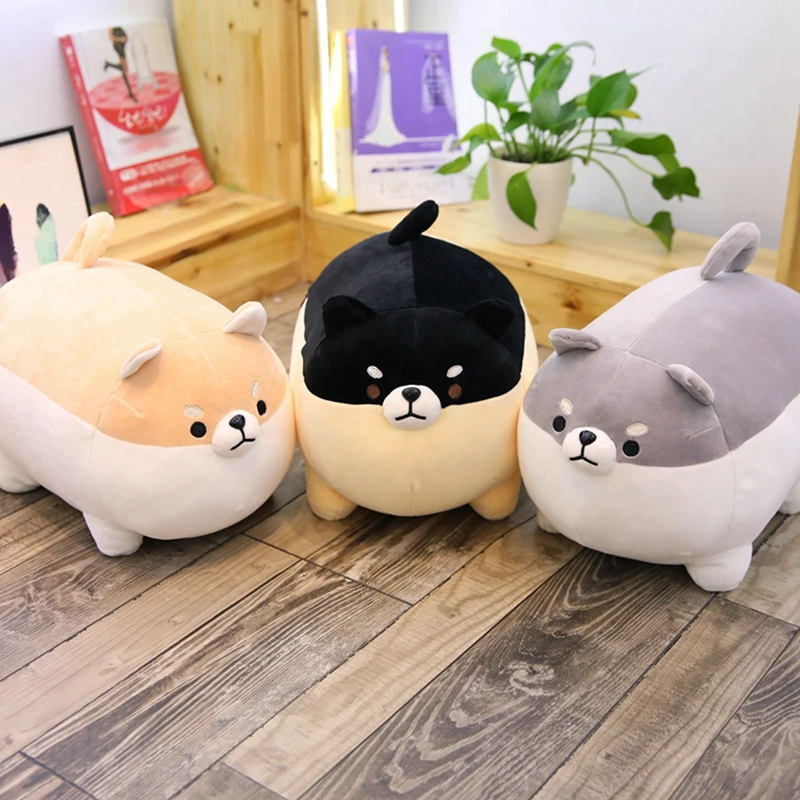 40/50 см Kawaii милые Косплей Shiba «Лисья Секретная служба»(Inu собака плюшевая игрушка-животное корги чай рождественские подарки подушка для KidsValentine подарок