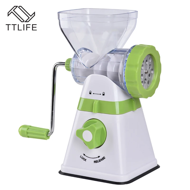 

TTLIFE Multifunctional Home Manual Meat Grinder Creative Household Meat Mincer Vegetable Chopper Handheld Food Processor Blender