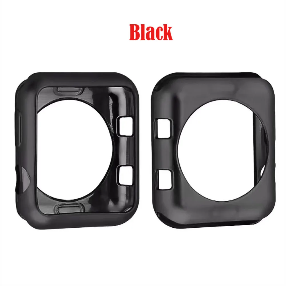 Soft TPU Case For Apple Watch Case 38mm 42mm Protective Replacements for iwatch Series 3/2/1 Cover Case Perfect Match Bumper Soft TPU Case For Apple Watch Case 38mm 42mm Protective Replacements for iwatch Series 3/2/1 Cover Case Perfect Match Bumper