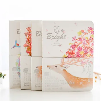 

Elf deer Blank Pages Sketch Book Stationery Diary Book Student Gift Notebook