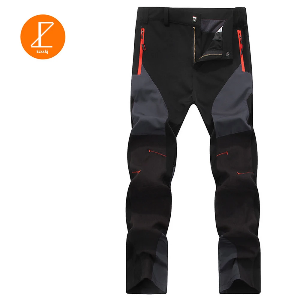 Ezsskj Outdoor Hiking Pants Lightweight Mountain Travel Trip Pants Men