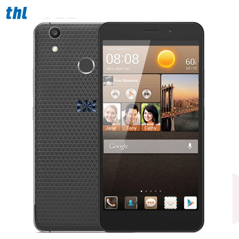 4G THL T9 Plus 16GB 2GB 360 Degrees Fingerprint Identification 5 5 Android 6 0 MTK6737
