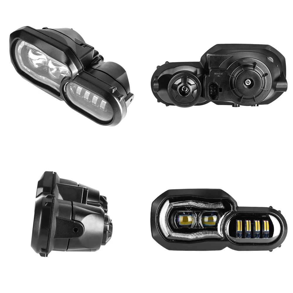 E9 Mark para BMW F700GS F800GS Adv-F800 GSA completo LED proyector faros faro ángulo ojo luz de día - 4