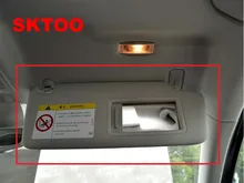 SKTOO for Volkswagen Lamando Golf 7 New Santana new Jetta new Bora with a make-up mirror sun visor car sun visor