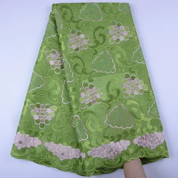 

High Quality Swiss Voile Laces Switzerland Cotton African Dry Cotton Lace Fabric Swiss Lace 5 Yards A1480