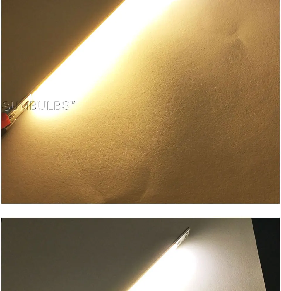 200x10MM 10W LED Light COB Strip Lamp DC 12-14V 1000LM Ultra Bright Red Blue Warm White Pure White 20CM LED Chip (10)