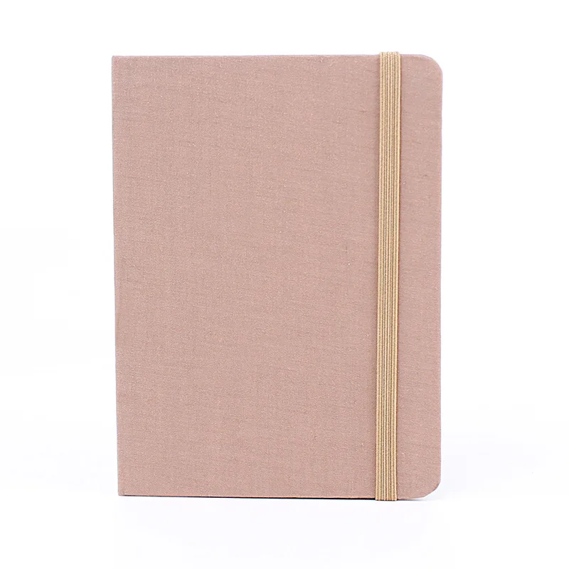 

A5 A6 A7 Wholesale Linen Fabric Blank Hard Cover Clear Line Inner Sheet Notebook Stationary Store Shop Supplier