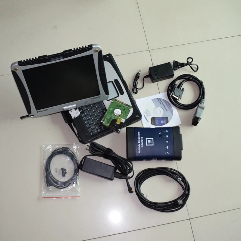 2017 For Gm Mdi Gds2 Diagnostic Tool With Software For CF19 4GB Laptop For GM MDI