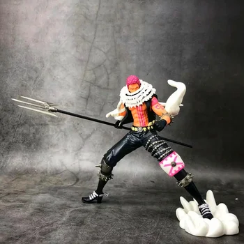

18CM ONE PIECE BIG MOM Charlotte Katakuri Action Figure PVC Statue Ver Model Decoration Toy Kid Gift with Box H437