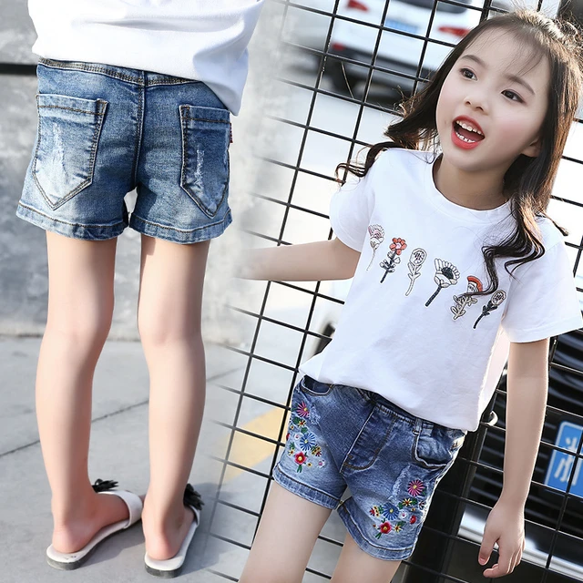 Girls Shorts, Girls Casual & Sports Denim Shorts