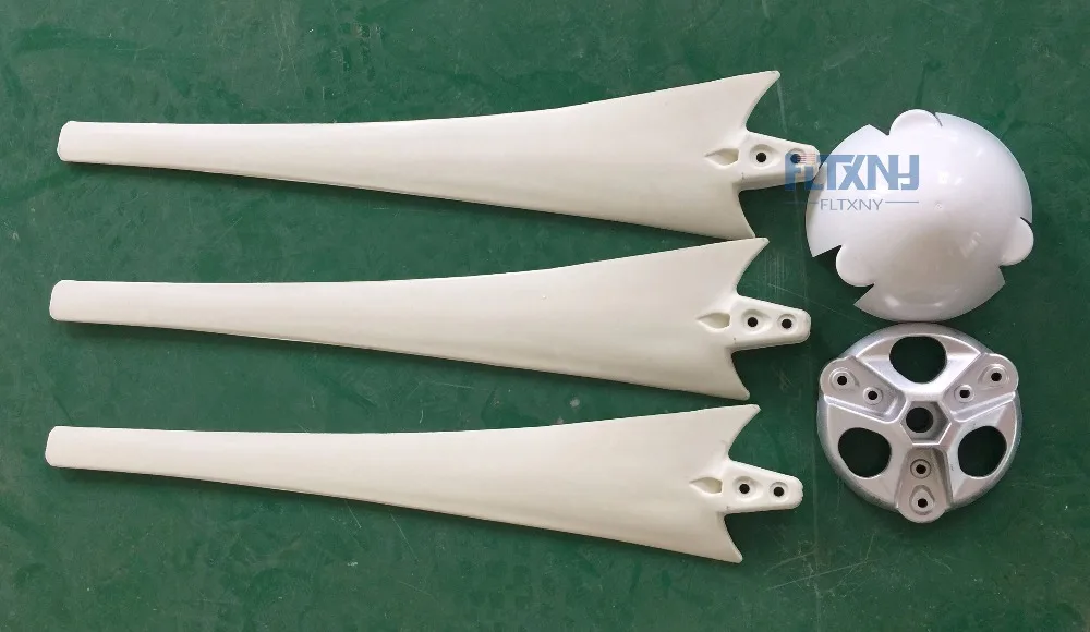 Lâminas de Diy Lâminas de Turbina de 100 Fábrica Enviado Gerador Horizontal w 200 300 400 500 600 - 4 Cheap Geradores de energia alternativa