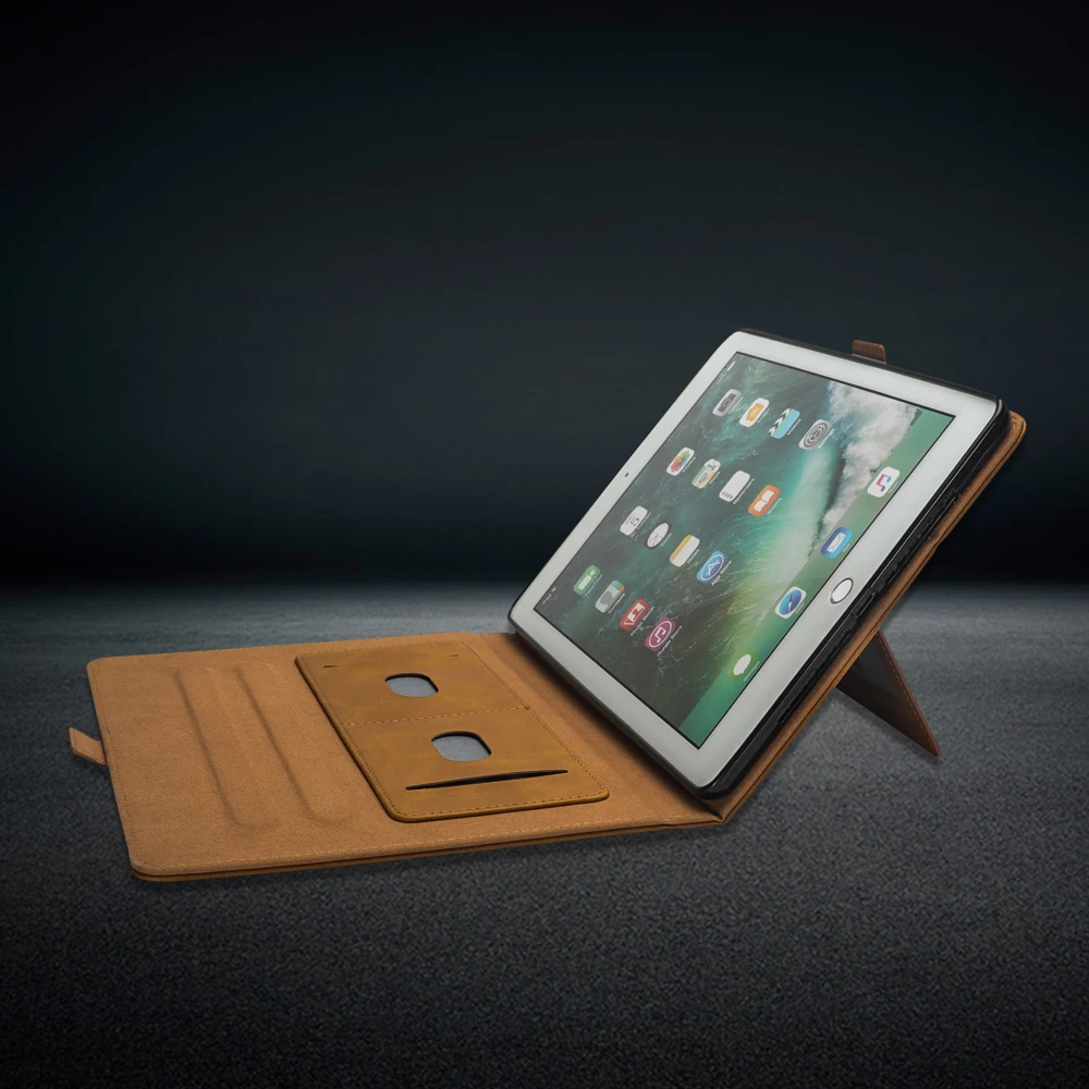 Чехол для iPad mini 3 2 4 Премиум кожаный кошелек на молнии Многофункциональные Чехлы