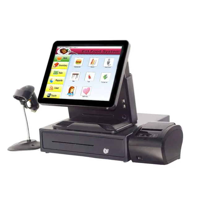 OEM latest restaurant cash machine pos terminal cheap a cash register