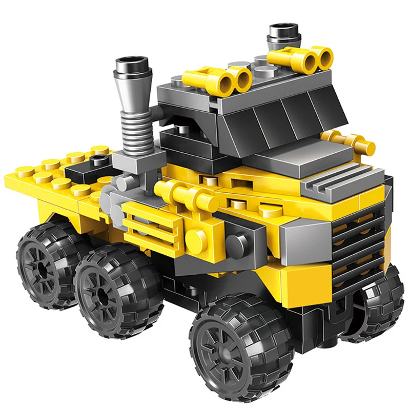 

Engineering Series Building Blocks Forklifts Trucks Excavators Bulldozers Toys Compatible Legoed City Enlighten Bricks Model Toy