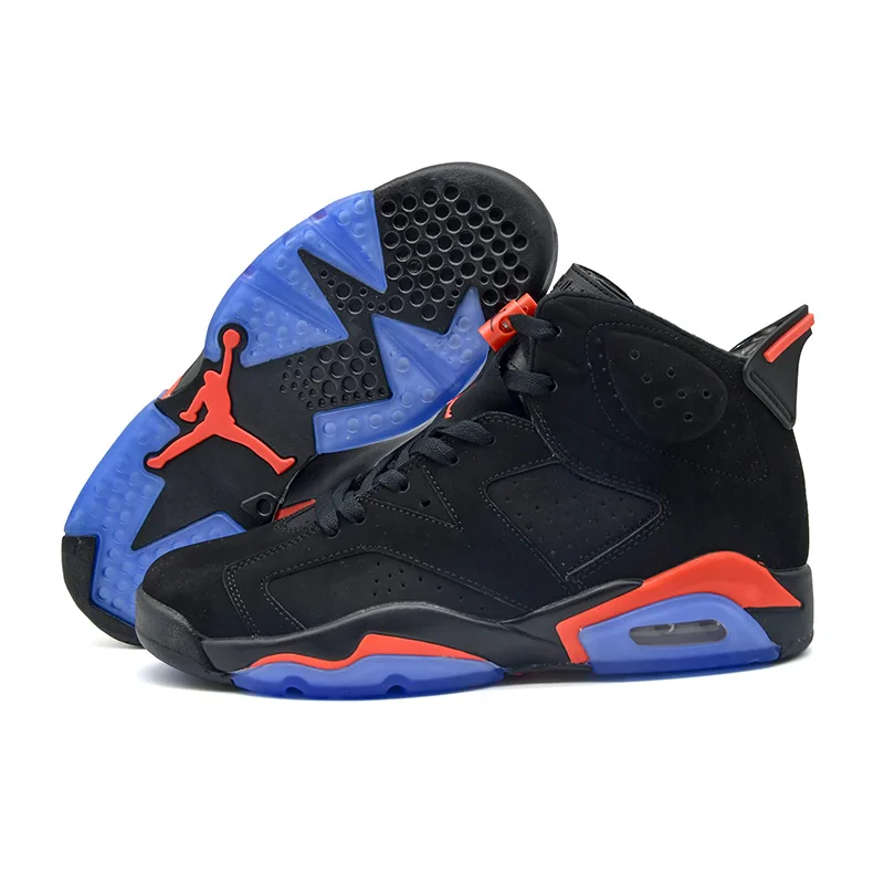 

Original New Arrival AIR US JORDAN 6 Infrared Gatorade Green UNC Suede Men's Basketball Shoes CNY Outdoor Sneakers