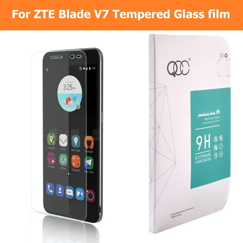 Горячая закаленная стеклянная пленка для ZTE Blade V6 V7 V8 V580 V770 V Plus V5 Max Lite экранная |