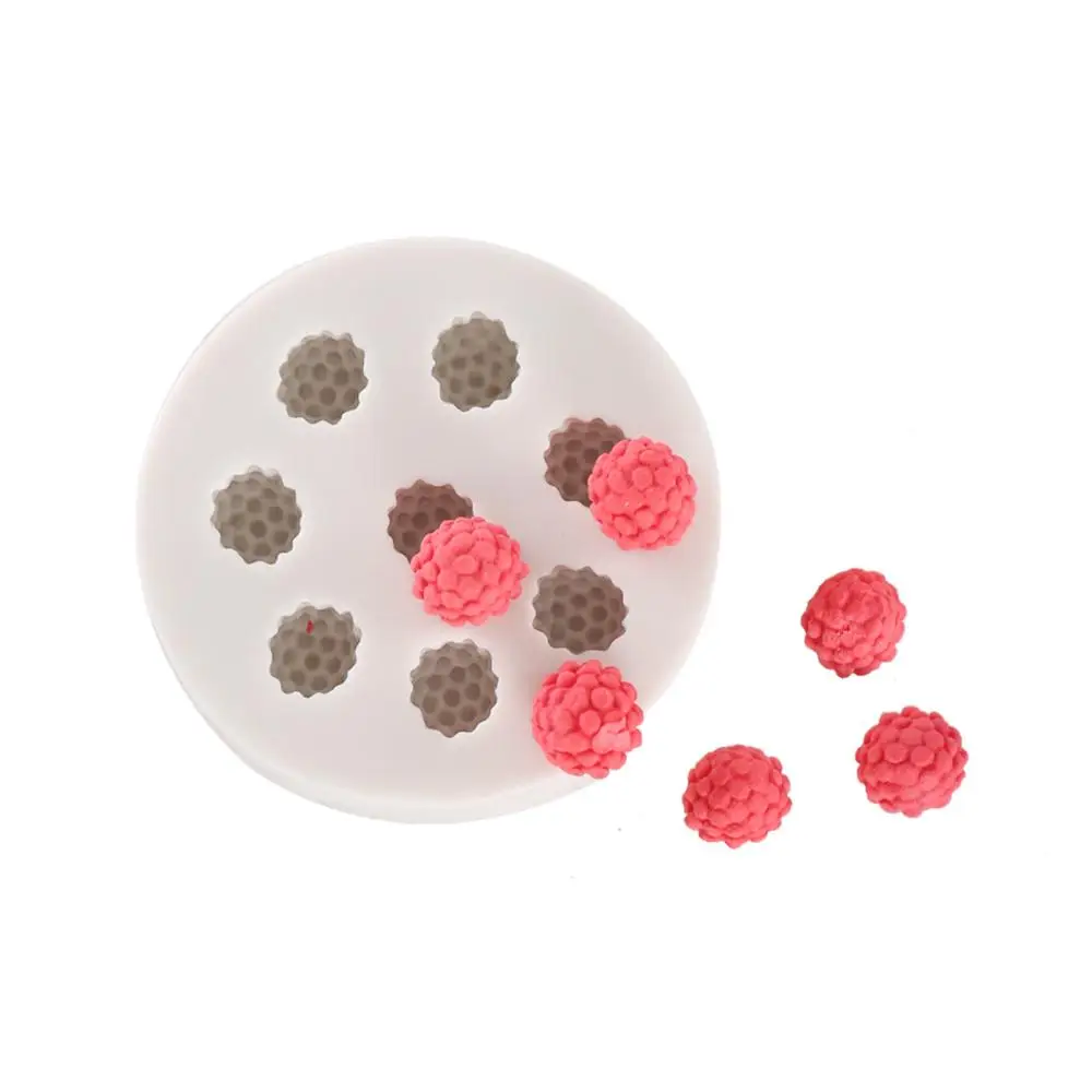 

Raspberry mulberry fruit Food grade Silicone Mold Cake Border Fondant Cake Decorating Tool Baking Cookie Chocolate Candy Mould