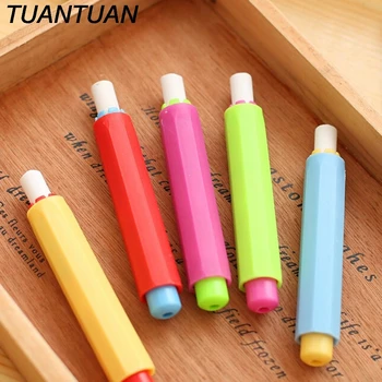 

3Pcs/Set Dustless Chalk Holder Pen Chalk clip For Teacher On Blackboard Sticker Chalkboard Color shell