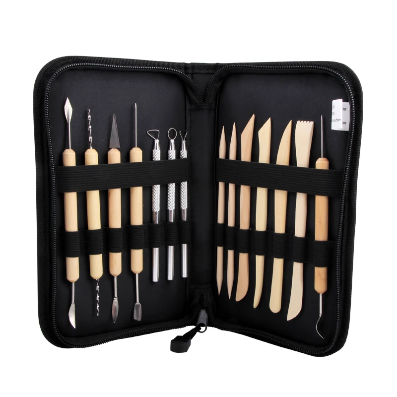 

Ceramic clay sculpture clay sculpture pottery art 14 piece set art painting supplies