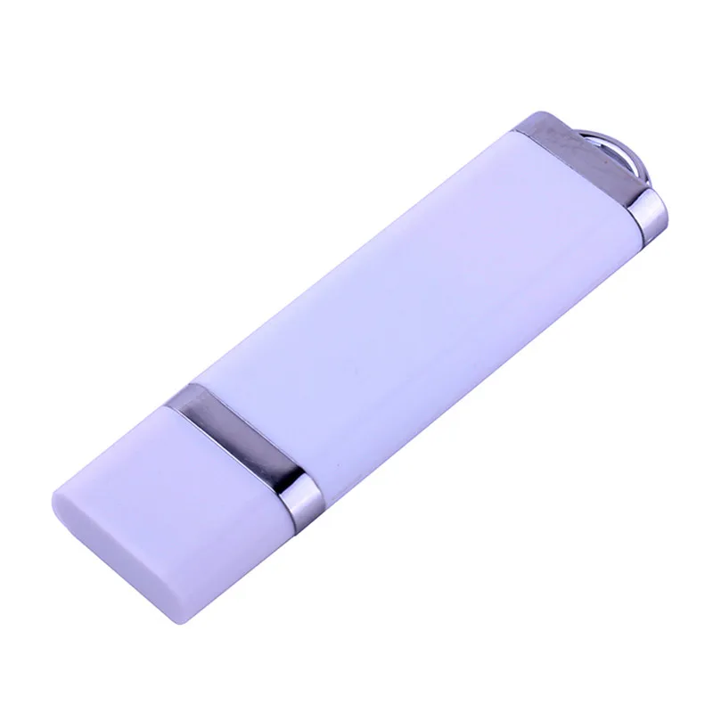 JASTER пластиковая легкая форма USB флеш-накопитель карта памяти pendriver ручка-накопитель 4 ГБ 8 ГБ 16 ГБ 32 ГБ 64 ГБ 128 ГБ творческие подарки - Цвет: White